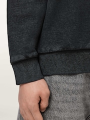 AllSaints Black Dash Crew Sweat Tops - Image 4 of 7