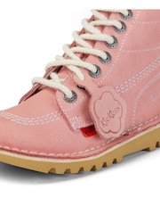 Kickers Pink Infant Unisex Kick Hi Zip Nbk Boots - Image 4 of 6