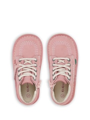 Kickers Pink Infant Unisex Kick Hi Zip Nbk Boots - Image 5 of 6