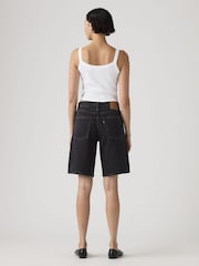 Levi's Black Baggy Dad Shorts - Image 3 of 6