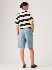Levi's Light Blue Denim Baggy Dad Jort - Image 2 of 4