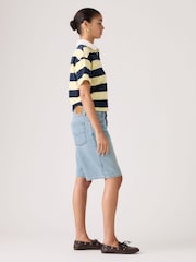 Levi's Light Blue Denim Baggy Dad Jort - Image 3 of 4