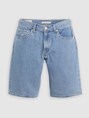 Levi's Mid Blue Denim Baggy Dad Shorts - Image 5 of 6