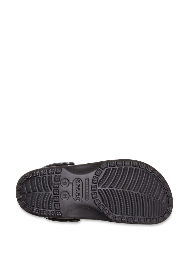 Crocs Black Classic Camouflage Clogs - Image 7 of 7