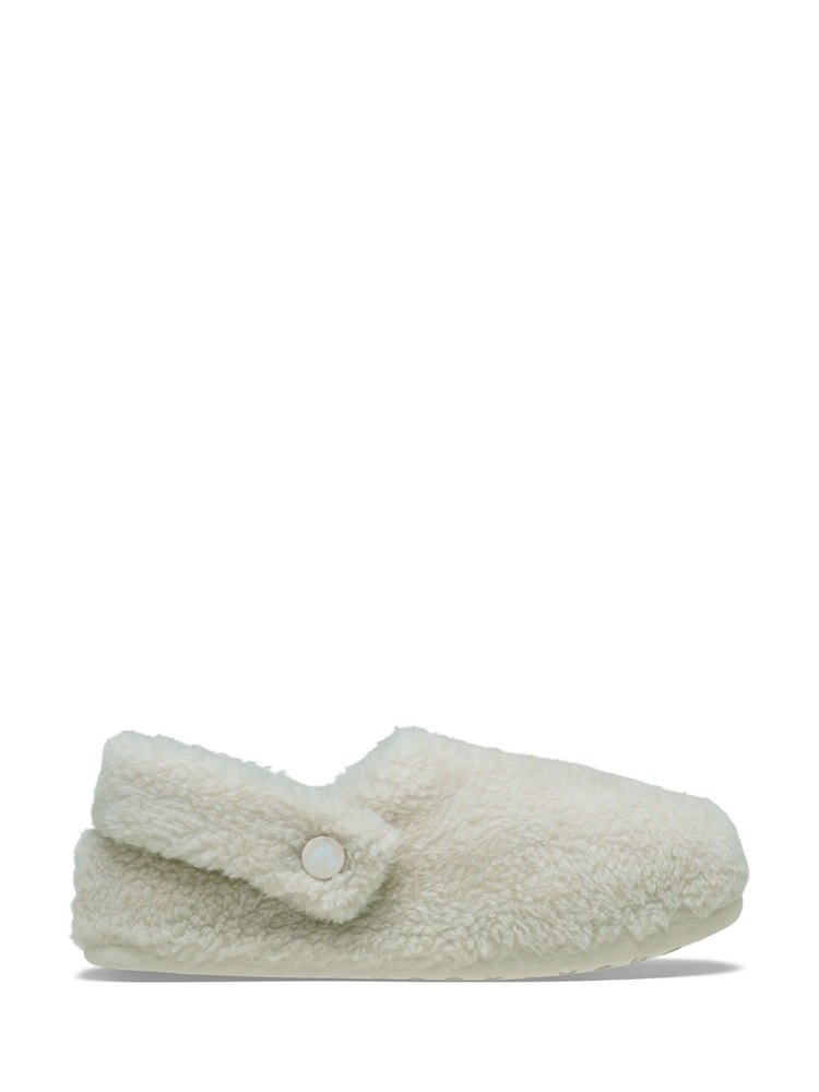 Crocs Cream Classic Cozzzy Slippers - Image 1 of 6 Crocs Cream Classic Cozzzy Slippers - Image 1 of 6