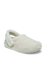 Crocs Cream Classic Cozzzy Slippers - Image 2 of 6