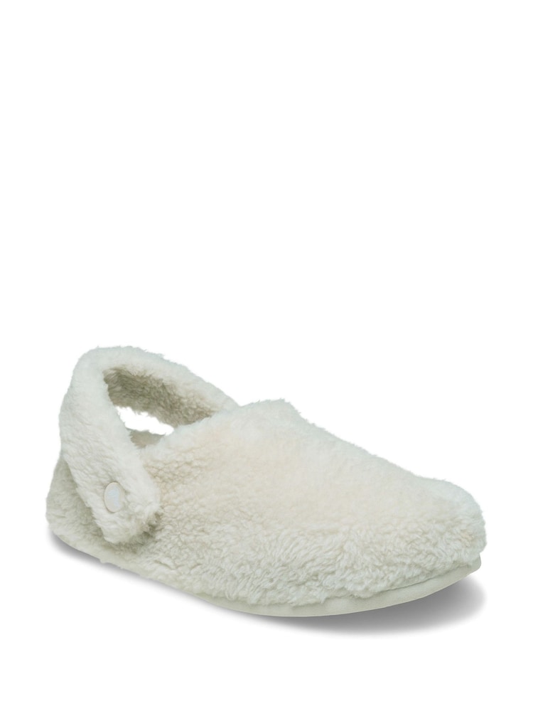 Crocs Cream Classic Cozzzy Slippers - Image 2 of 6 Crocs Cream Classic Cozzzy Slippers - Image 2 of 6
