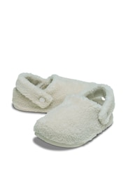 Crocs Cream Classic Cozzzy Slippers - Image 3 of 6