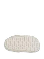 Crocs Cream Classic Cozzzy Slippers - Image 6 of 6