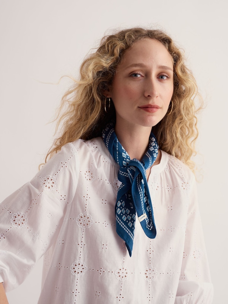 Seasalt Cornwall May Garland Square Scarve - Imagen 1 de 5