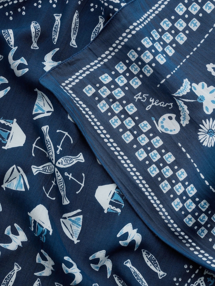 Seasalt Cornwall May Garland Square Scarve - Imagen 5 de 5