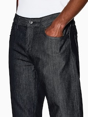 Armani Exchange Blue Slim-Fit Logo Jeans - Image 2 of 5
