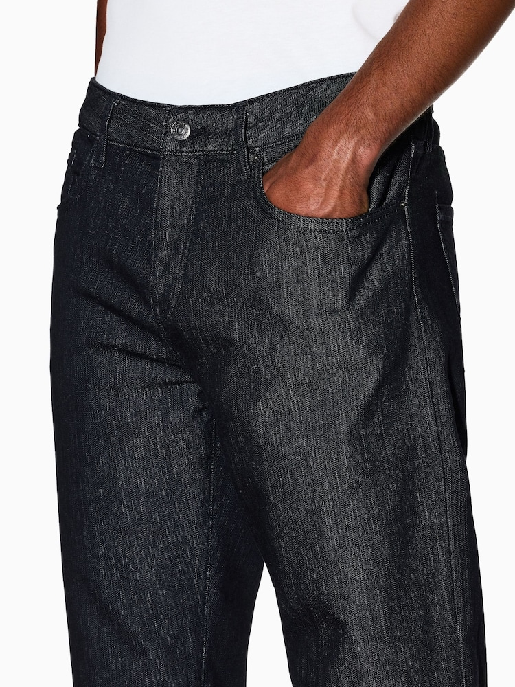 Armani Exchange Blue Slim-Fit Logo Jeans - Image 2 of 5