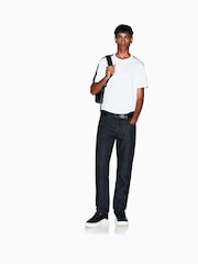 Armani Exchange Blue Slim-Fit Logo Jeans - Image 3 of 5