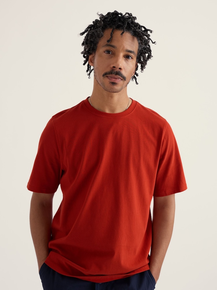 Seasalt Cornwall Red Merthen T-Shirt - Image 1 of 5