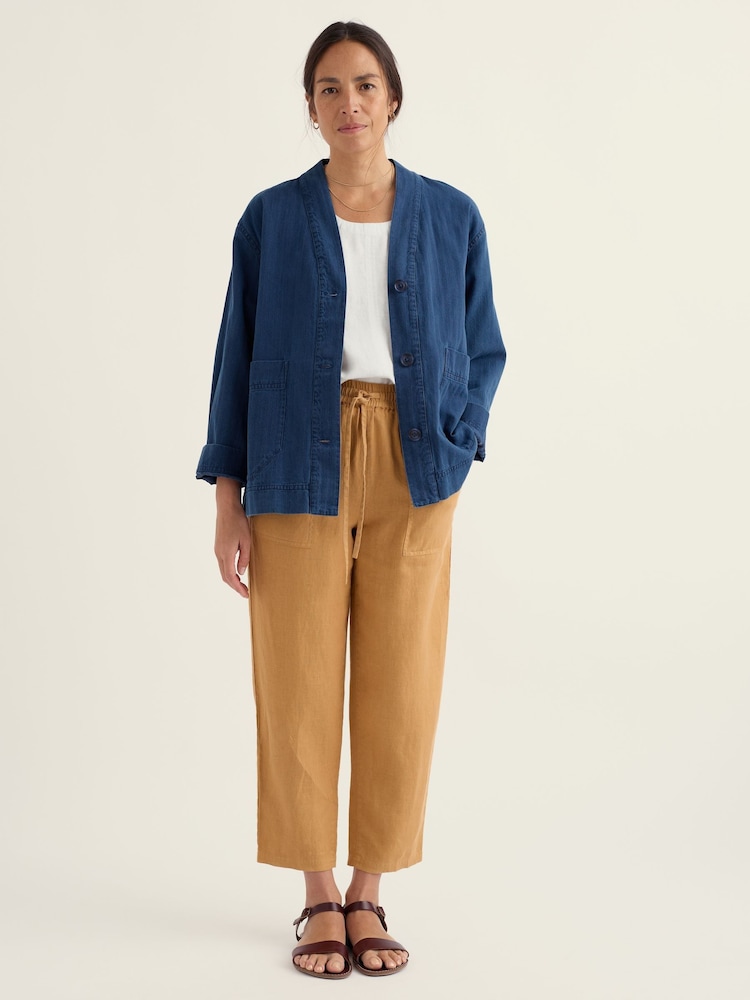 Seasalt Cornwall Yellow Sholl Trousers - Image 2 of 5