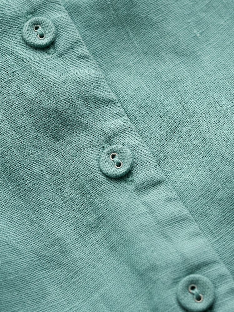 Seasalt Cornwall Blue Sleeveless Carved Wood Dress - Image 5 of 5