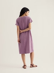 Seasalt Cornwall Purple Primary Dress - Image 3 of 5