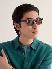 Seasalt Cornwall Brown Growan Sunglasses - Image 6 of 6