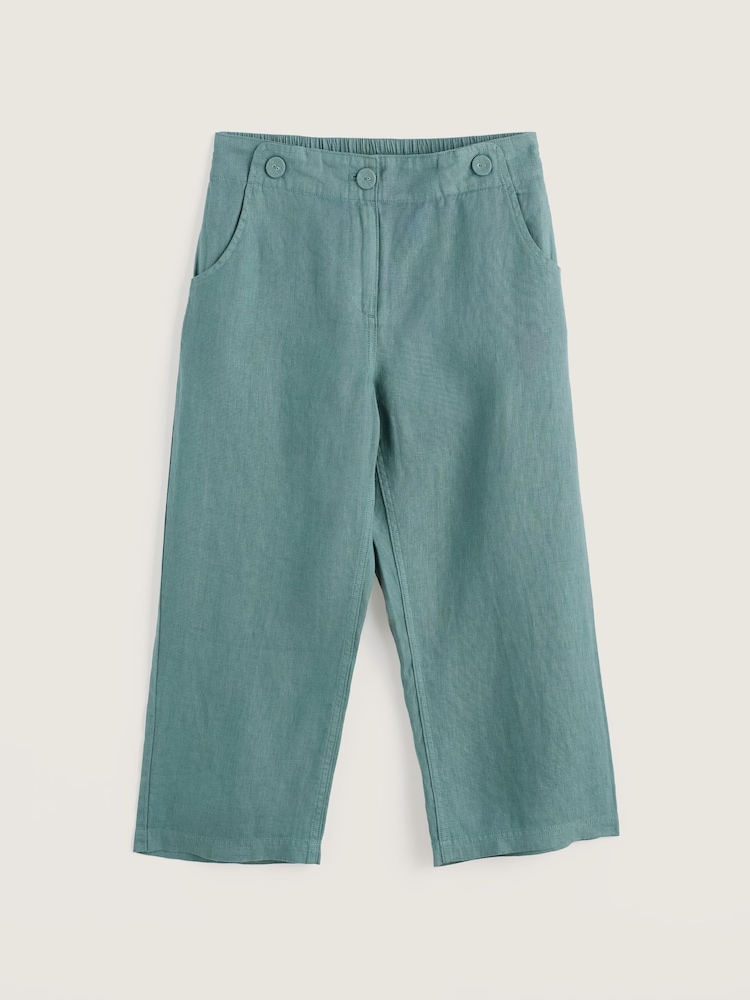 Seasalt Cornwall Blue Brawn Point Trousers - Image 5 of 5 Seasalt Cornwall Blue Brawn Point Trousers - Image 5 of 5