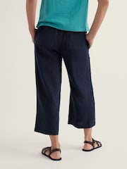 Seasalt Cornwall Blue Tide Flow Crops - Image 2 of 5