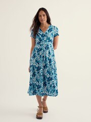 Seasalt Cornwall Blue Chapelle Dress - Image 1 of 5