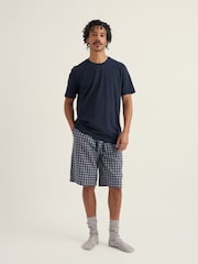 Seasalt Cornwall Blue Holanek Pyjama Short Set - Image 2 of 5