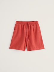 Seasalt Cornwall Orange Tide Flow Shorts - Image 3 of 4