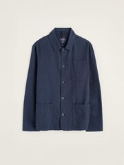 Seasalt Cornwall Blue Well Wright Jacket - Image 4 of 5