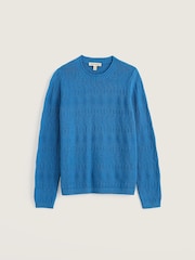 Seasalt Cornwall Blue Kinter Jumper - Image 4 of 5