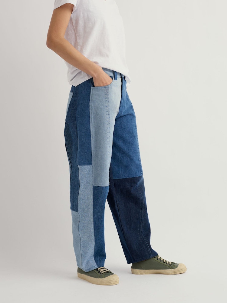 Seasalt Cornwall Blue Circular Gwenver Jeans - Image 1 of 5