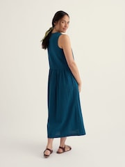 Seasalt Cornwall Blue Brouse Dress - Image 2 of 5