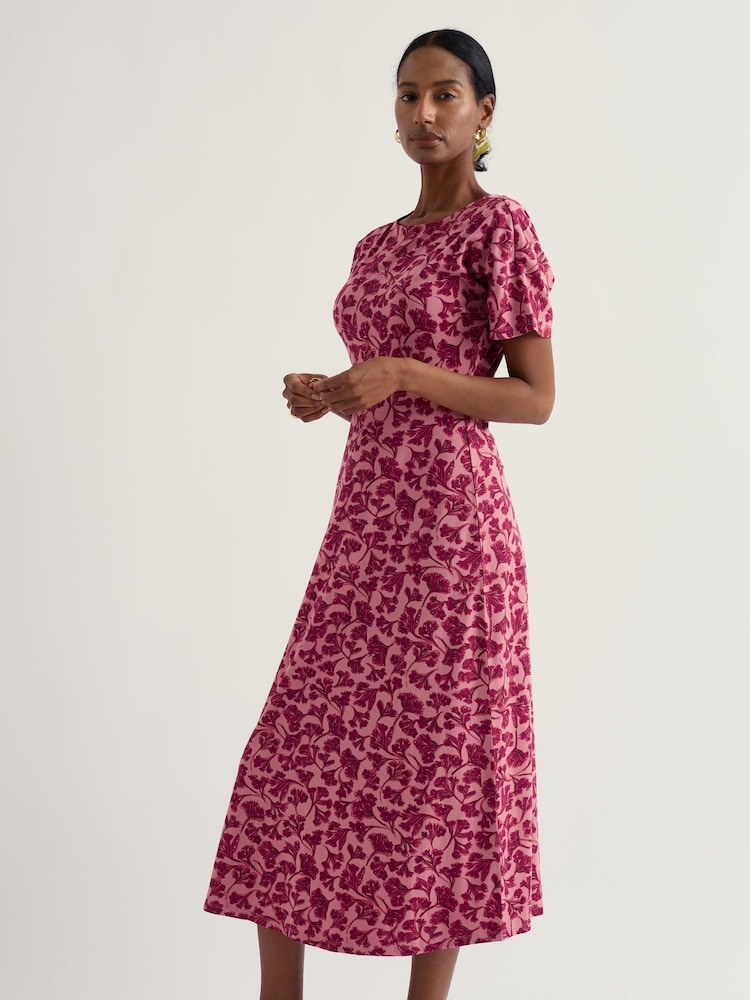 Seasalt Cornwall Pink Mirva Dress - Image 2 of 5