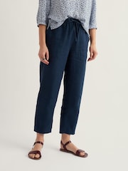 Seasalt Cornwall Blue Sholl Trousers - Image 1 of 5