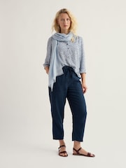 Seasalt Cornwall Blue Sholl Trousers - Image 2 of 5