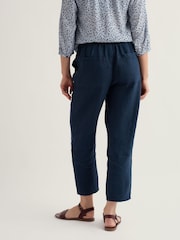Seasalt Cornwall Blue Sholl Trousers - Image 3 of 5