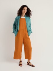 Seasalt Cornwall Yellow Salt Air Jumpsuit - Image 1 of 5