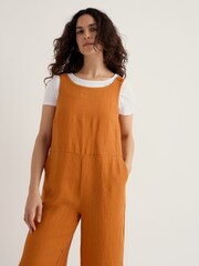 Seasalt Cornwall Yellow Salt Air Jumpsuit - Image 2 of 5
