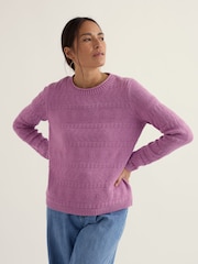 Seasalt Cornwall Purple Kinter Jumper - Image 1 of 5