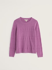Seasalt Cornwall Purple Kinter Jumper - Image 4 of 5