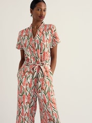 Seasalt Cornwall White Treen Cove Jumpsuit - Image 2 of 5