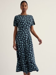 Seasalt Cornwall Blue Mirva Dress - Image 3 of 5