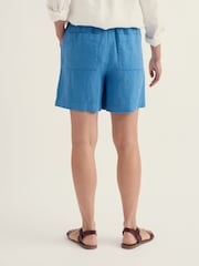 Seasalt Cornwall Blue Tide Flow Shorts - Image 3 of 5