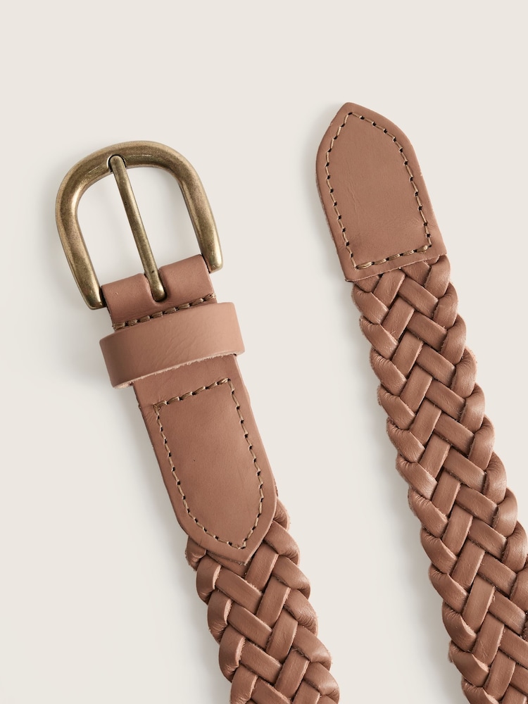 Seasalt Cornwall Brown Intertwined Belt - Image 4 of 4