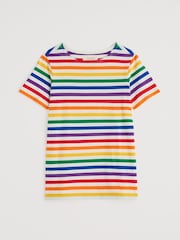 Seasalt Cornwall Orange Sailor T-Shirt - Image 3 of 4