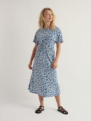 Seasalt Cornwall Blue Water Mint Dress - Image 1 of 5