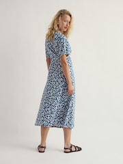 Seasalt Cornwall Blue Water Mint Dress - Image 3 of 5