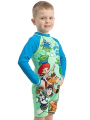 Character Green Disney Toy Story Swimsuit Woody, Buzz Lightyear, Jessie - Image 11 of 11