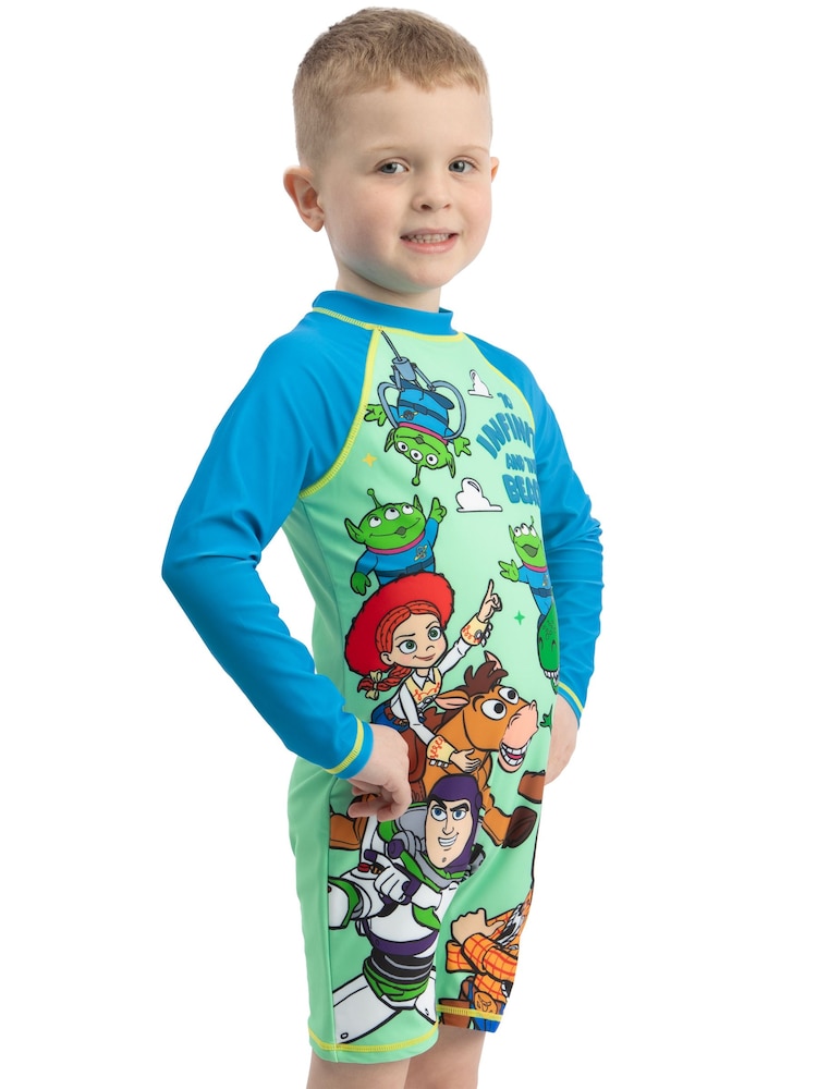 Character Green Disney Toy Story Swimsuit Woody, Buzz Lightyear, Jessie - Image 11 of 11 Character Green Disney Toy Story Swimsuit Woody, Buzz Lightyear, Jessie - Image 11 of 11