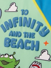 Character Green Disney Toy Story Swimsuit Woody, Buzz Lightyear, Jessie - Image 3 of 11